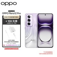 OPPO Reno12 Pro 12GB+256GB银幻紫 超美小直屏 天玑9200+星速版旗舰芯手机【80W原装充电器备用套装】