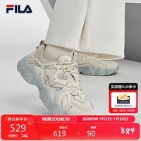 FILA 斐乐官方猫爪鞋4代女鞋老爹鞋2024冬女子复古休闲鞋运动鞋