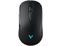 雷柏（Rapoo） V200W双模无线游戏鼠标 电竞RGB背光9键可编程 绝地求生LOL宏编辑有线鼠标 16000DPI