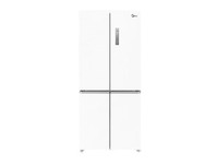 美的(Midea)冰箱美的60cm超薄嵌入冰箱483升十字双开门四门超薄嵌入大容量白色BCD-483WSPZM(E)