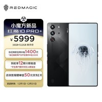 努比亚（nubia）红魔10 Pro+ 16GB+512GB暗夜骑士 骁龙8至尊版移动平台 1.5K屏下摄像 旗舰电竞游戏手机