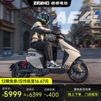 ZEEHO极核新国标电动自行车电自长续航锂电瓶车大踏板运动超感电自AE4i AE4i （到店选颜色）48V24AH