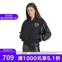 AdidasYY胜道体育 2024春女针织夹克运动休闲外套 IX6968 S