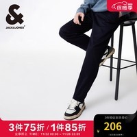 杰克·琼斯（JACK&JONES）男装春季品牌男士裤子百搭简约时尚宽松显瘦通勤休闲裤子长裤衣服 橡木棕E11 165/72A/XSR