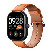 小米手环8Pro /Redmi Watch4 通用智能运动手环腕带智能手表表带小米快拆腕带配件 手环8Pro/红米手表4通用 真皮腕带 赤霞橙