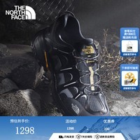 The North Face北面低帮徒步鞋男款goretex情侣Hedgehog防水抓地24秋冬8ADU KT0/黑色 7.5 40