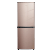 创维（Skyworth）215升两门双门风冷冰箱节能低噪冰箱家用小型电冰箱BCD-215WY(N) 幻影金 幻影金