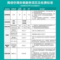 海信（Hisense）1.5匹 易省电 新一级大风量 光感静眠柔风防直吹以旧换新壁挂式卧室空调挂机 KFR-35GW/S510-X1