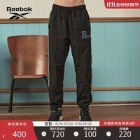 Reebok锐步官方2023秋季新款男女同款PANTS复古休闲美式梭织长裤 23FRC601UGH0 A/L