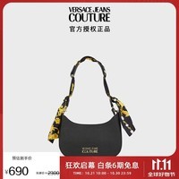 范思哲Versace Jeans Couture【礼物】女士丝巾单肩腋下包