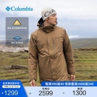 Columbia哥伦比亚户外24秋冬新品男金点棉内胆防水冲锋衣棉服三合一WE8778 257 L(180/100A)