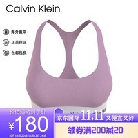 Calvin Klein内衣 摩登引力带 女士ck轻运动美背文胸 F3785E（欧版无胸垫）