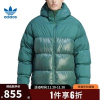 阿迪达斯 （adidas）三叶草男子运动休闲羽绒服外套IL2566 IL2566 XL