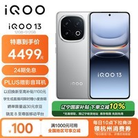 iQOO 13 12GB+512GB 纳多灰 骁龙8至尊版 自研电竞芯片Q2 长续航快充 2K Q10护眼屏 5G电竞手机