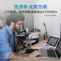 西部数据（Western Digital）500GB SSD固态硬盘 M.2（NVMe协议） WD Blue SN580 PCIe4.0 笔记本台式机硬盘