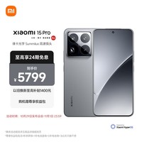 小米（MI）小米15Pro 徕卡光学Summilux高速镜头 骁龙8至尊版移动平台 徕卡潜望长焦 16+512 岩石灰 5g手机