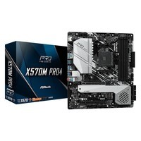 华擎科技（ASRock）X570M Pro4 主板 支持 AMD AM4 插槽 5600g X570M Pro4 单主板