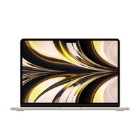 Apple/苹果【24期免息】2022款MacBookAir13.6英寸M2(8+8核)8G256G星光色轻薄笔记本电脑MLY13CH/A