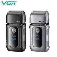 VGR光头神器剃光头男士专用增白器自己理发器家用往复式电动剃须刀飞机上可以带刮胡刀干净不留黑点 VGR黑色2025新款 V-357S