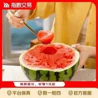 脆甜爆汁 云南麒麟瓜西瓜 新鲜采摘 产地直发 个别少籽 5-6斤【1个装】