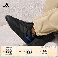 adidas ADIPUFF面包鞋柔软舒适保暖棉鞋秋冬阿迪达斯官方轻运动   黑色（推荐选大半码）   38