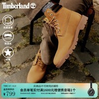 添柏岚(Timberland)官方踢不烂男鞋新大黄靴户外防污防泼水|A27TP A27TPW/小麦色 TB1 仅批次不同 40 鞋内长:25cm