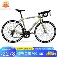 美利达(MERIDA)SHADOW幻影2 16速 公路自行车 美银金 700*48CM(建议身高160-170CM)
