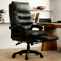 栖音阁老板椅办公室椅子舒服久坐电脑椅家用书房转椅商务办公座椅电竞椅