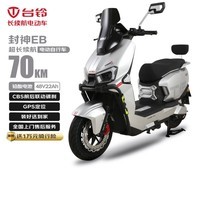 台铃电动自行车封神EB长续航70KM铅酸电池含上牌服务电动车收货即骑外卖代步电瓶车极致银