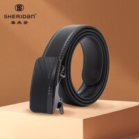 喜来登新款 男士自动扣腰带 商务休闲款 通勤百搭 送男友送父亲 礼盒装 YZS151A