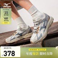 美津浓(MIZUNO)男女运动休闲鞋缓震透气网面拼接跑步RACER S 01/丹宁 41