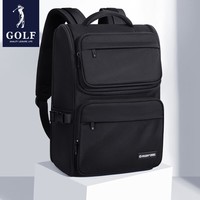 高尔夫(GOLF)双肩包休闲背包男女初中高中大学生电脑书包旅行包【Q】 款式16-夜黑