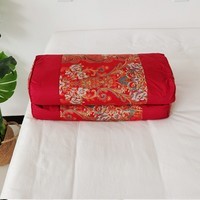 柳庭 家纺 荞麦枕头枕芯60贡缎纯棉面料一对颈椎枕 千禧（一对） 一对装（长50cm*宽25cm*高12cm）