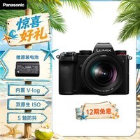 松下S5K（Panasonic）全画幅微单相机数码相机微单套机（20-60mm）约2420万有效像素5轴防抖双原生ISO