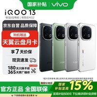 iQOO 13 16GB+512GB 纳多灰 骁龙8至尊版移动平台 自研电竞芯片Q2 5G电竞手机*【赠云盘】