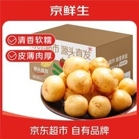京鲜生山东小土豆净重4.5斤单果40-100g新鲜蔬菜 新鲜现挖 源头直发包邮