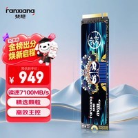 梵想(FANXIANG)1TB SSD固态硬盘 M.2接口NVMe协议PCIe4.0x4 PS5台式机笔记本电脑扩展硬盘 PC存储配件 S790E