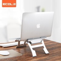 宜客莱(ECOLA)笔记本电脑支架 11档升降增高架斗战者战7000铝合金 硅胶防滑小新PRO14 泰坦18Pro平板支架