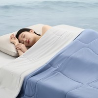 1号会员店One\'s Member 凉柔双感夏被 破晓蓝 150*200cm