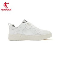 乔丹女鞋板鞋里程|低帮小白鞋潮流休闲鞋女运动鞋 乔丹白/黑色 36