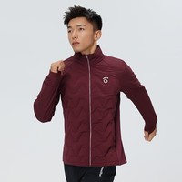 马孔多（macondo）24年秋冬季新款超轻羽绒服2代 男女马拉松跑步拒水羽绒运动外套 樱桃红漆 男款 2XL 男