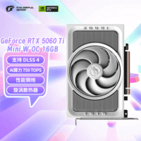 七彩虹（Colorful）iGame GeForce RTX 5060 Ti Mini W OC 16GB GDDR7 DLSS 4.5 ITX机箱 游戏设计电脑显卡