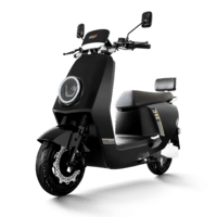 立马电动摩托车H8远航版90公里长续航电动车1500W高速电摩铅酸电池72V20Ah外卖上班代步电瓶车星空黑