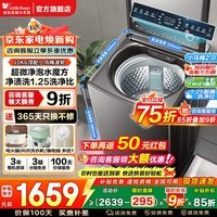 小天鹅（LittleSwan）小乌梅2.0波轮洗衣机全自动家用10/12公斤纯平全嵌水魔方防缠绕超微净泡变频一级能效以旧换新补贴 【10KG顶配小乌梅】超微净泡+1.25洗净比 波轮