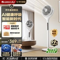 格力(GREE)【织风者Pro】一级能效直流变频超静音空气循环扇家用卧室遥控语音电风扇香薰落地扇FXDZ-20X90Bg5