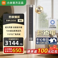 小米(MI)米家2匹 空调 巨省电大风口 立式圆柱客厅空调 新一级能效 51LW-NA10/N1A1(W) 2匹 一级能效