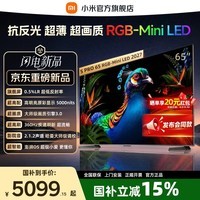 小米（MI）电视65英寸 S Pro RGB-Mini LED【2027款】低反屏 360Hz 客厅家用平板智能网络电视机液晶老人彩电 65英寸 【官方标配】