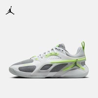 耐克（NIKE）Jordan官方耐克乔丹HEIR女子实战篮球鞋透气缓震抗扭轻便FZ2473 103帆白/狼灰/电子绿/白 43