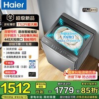 海尔波轮洗衣机全自动家用11-13公斤大容量直驱电机手搓洗防缠绕 智慧语音播报 一级能效家电补贴57E 【11公斤】手搓防缠绕+智能语音播报