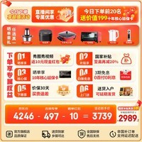 海尔（Haier）冰箱418升小红花套系十字对开门 70cm宽594mm深超薄零嵌一级变频小户型家用电冰箱 国家补贴20% 70宽|594mm专业超薄|418升星蕴银